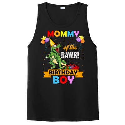 MOMMY OF THE RAWR BIRTHDAY BOY PosiCharge Competitor Tank