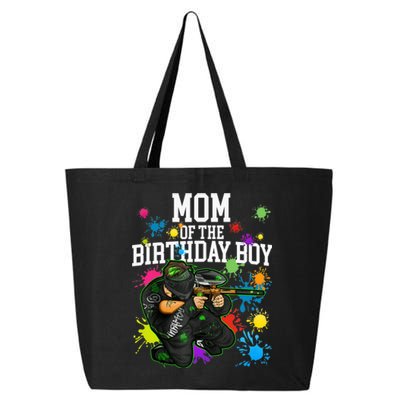 Mom Of The Birthday Boy Paintball Sport Matching Family 25L Jumbo Tote