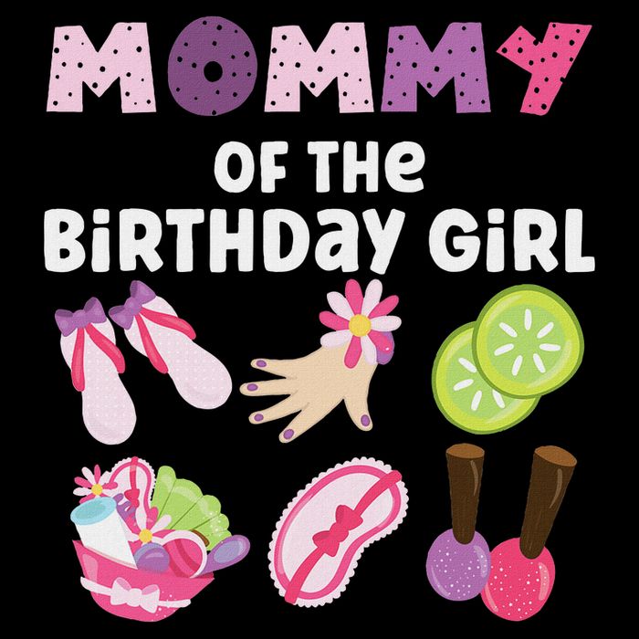 Mommy Of The Birthday Girl Spa Themed Party Matching Impact Tech Backpack