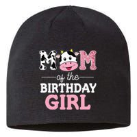 Mom of The Birthday Farm Cow Mommy Mama 1st Sustainable Beanie