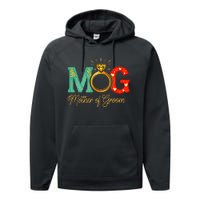 Mother Of The Groom Mob Mog Mom Wedding Bachelorette Performance Fleece Hoodie