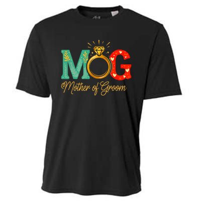 Mother Of The Groom Mob Mog Mom Wedding Bachelorette Cooling Performance Crew T-Shirt