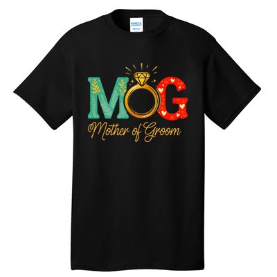 Mother Of The Groom Mob Mog Mom Wedding Bachelorette Tall T-Shirt