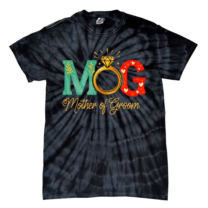 Mother Of The Groom Mob Mog Mom Wedding Bachelorette Tie-Dye T-Shirt