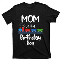 Mom Of The Birthday Train Toys Theme T-Shirt