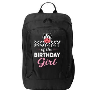 Mommy of The Bday Farm Cow Mom Birthday Party City Backpack