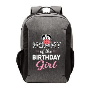 Mommy of The Bday Farm Cow Mom Birthday Party Vector Backpack