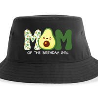 Mom Of The Birthday For Girl Avocado Mom Theme Birthday Sustainable Bucket Hat