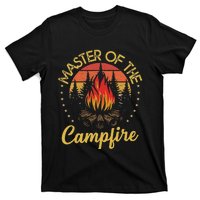 Master Of The Campfire Vintage Camping Lovers T-Shirt