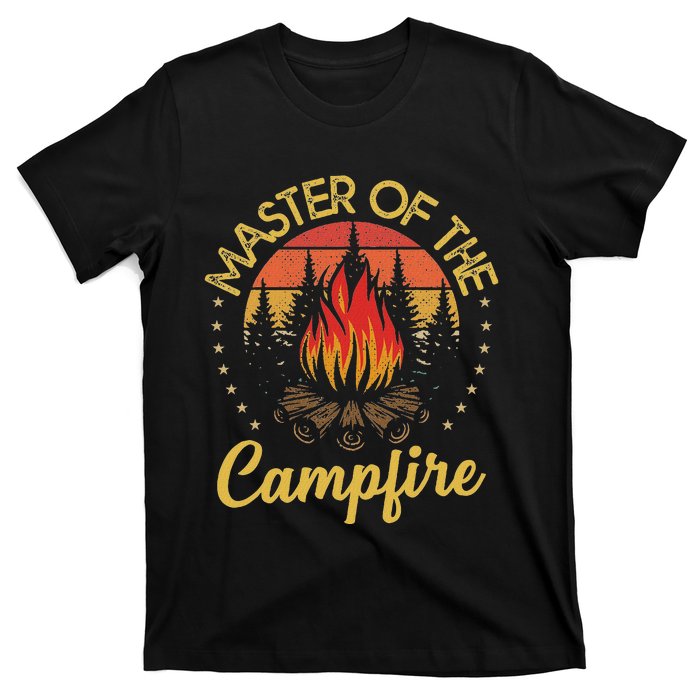 Master Of The Campfire Vintage Camping Lovers T-Shirt