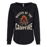 Master of the Campfire Wilderness Glamping Campfire Nature Womens California Wash Sweatshirt