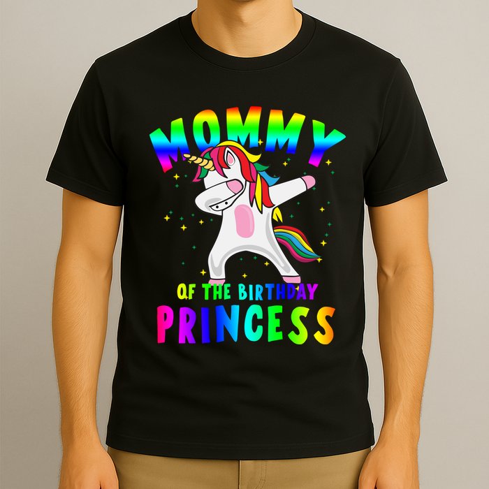 Mommy Of The Birthday Princess Magical Unicorn T-Shirt