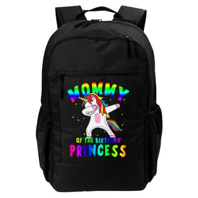 Mommy Of The Birthday Princess Magical Unicorn Daily Commute Backpack