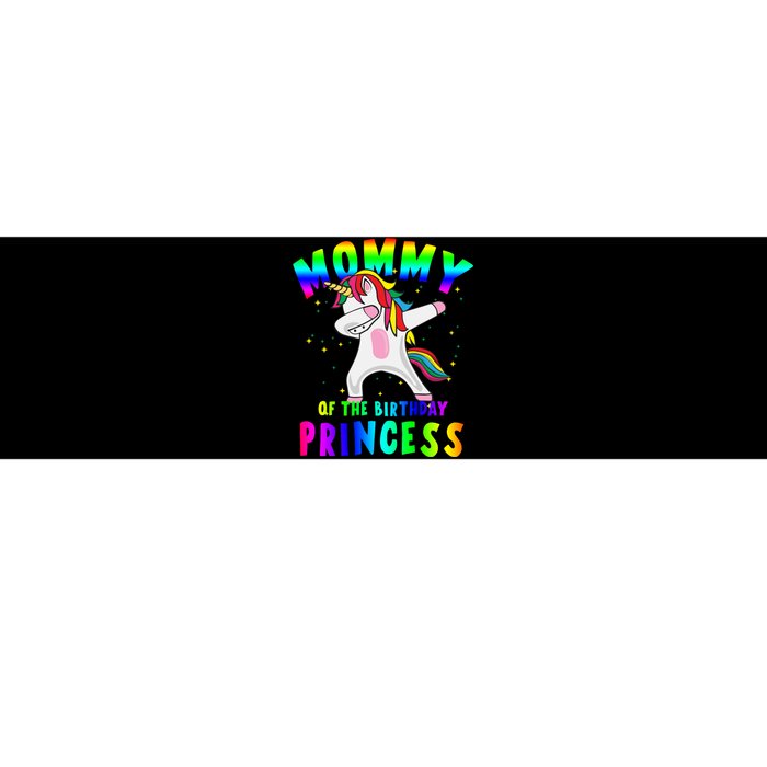 Mommy Of The Birthday Princess Magical Unicorn Bumper Sticker