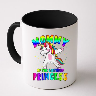 Mommy Of The Birthday Princess Magical Unicorn Mug
