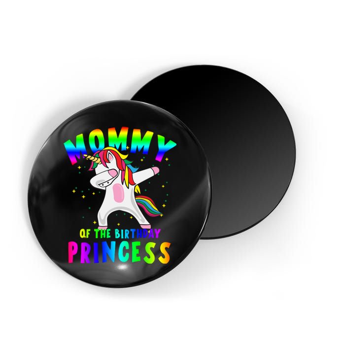 Mommy Of The Birthday Princess Magical Unicorn Magnet