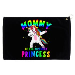 Mommy Of The Birthday Princess Magical Unicorn Grommeted Golf Towel