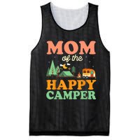 Mom Of The Happy Camper Wo 1st Bday Camping Trip Mesh Reversible Basketball Jersey Tank