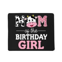 Mom of The Birthday Farm Cow funny animal Mousepad