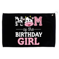 Mom of The Birthday Farm Cow funny animal Grommeted Golf Towel