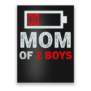 Mom Of Two Boyss From Son Funny Mom 2 Boyss Poster