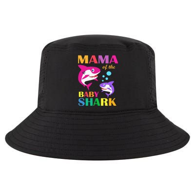 Mama Of The Baby Birthday Shark Mama Shark Mother's Day Cool Comfort Performance Bucket Hat