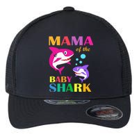 Mama Of The Baby Birthday Shark Mama Shark Mother's Day Flexfit Unipanel Trucker Cap