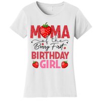 Mama Of The Berry First Birthday Gifts Sweet Strawberry Women's T-Shirt