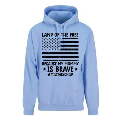 Month Of The Military Land Of Free Because My Mommy Is Brave Cool Gift Unisex Surf Hoodie