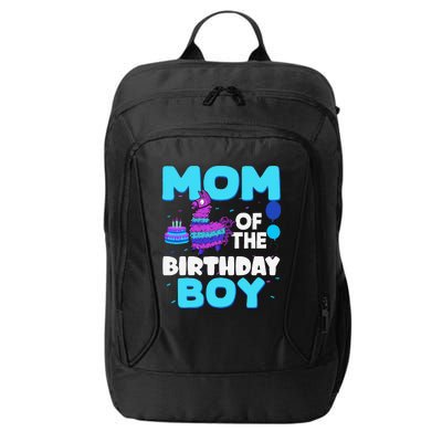 Mom Of The Birthday Boy Llama Mom And Dad Family Party City Backpack