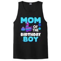 Mom Of The Birthday Boy Llama Mom And Dad Family Party PosiCharge Competitor Tank