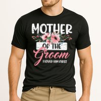 Mother Of The Groom I Loved Him First Mother's Day Wedding Cooling Performance Crew T-Shirt