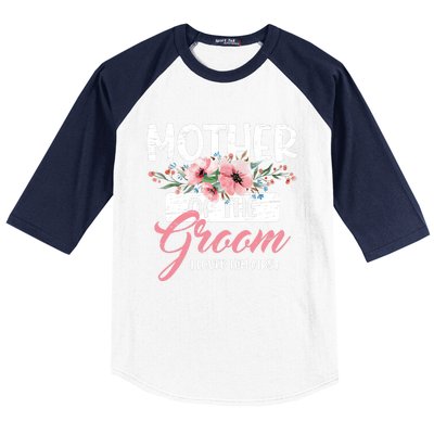 Mother Of The Groom I Loved Him First Mother's Day Wedding Baseball Sleeve Shirt