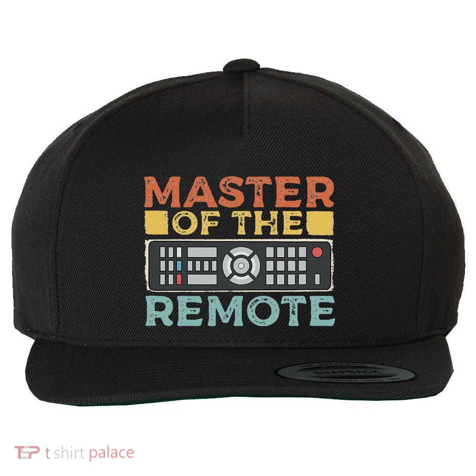 Master Of The Remote Controller Tv Wool Snapback Cap