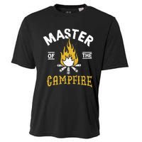 Master Of The Campfire Camping & Outdoors Cooling Performance Crew T-Shirt