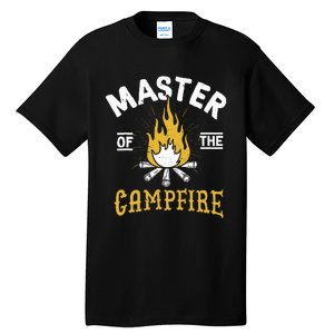 Master Of The Campfire Camping & Outdoors Tall T-Shirt