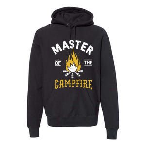 Master Of The Campfire Camping & Outdoors Premium Hoodie