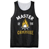 Master Of The Campfire Camping & Outdoors Mesh Reversible Basketball Jersey Tank