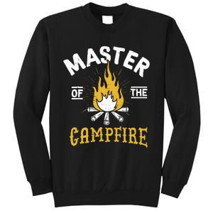 Master Of The Campfire Camping & Outdoors Tall Sweatshirt