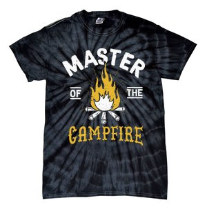 Master Of The Campfire Camping & Outdoors Tie-Dye T-Shirt