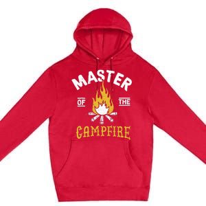 Master Of The Campfire Camping & Outdoors Premium Pullover Hoodie