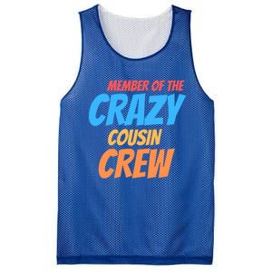 Member Of The Crazy Cousin Crew Meaningful Gift Mesh Reversible Basketball Jersey Tank