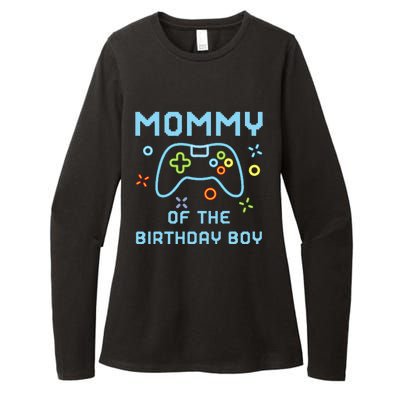 Mommy of the Birthday Matching Video Gamer Birthday Womens CVC Long Sleeve Shirt