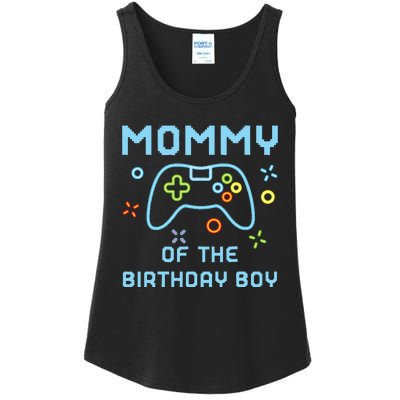 Mommy of the Birthday Matching Video Gamer Birthday Ladies Essential Tank