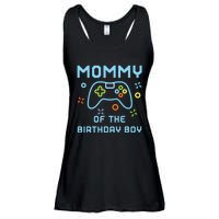 Mommy of the Birthday Matching Video Gamer Birthday Ladies Essential Flowy Tank