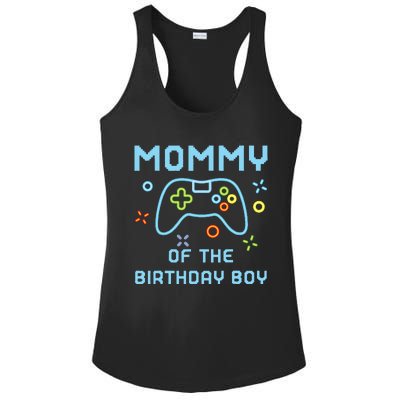 Mommy of the Birthday Matching Video Gamer Birthday Ladies PosiCharge Competitor Racerback Tank