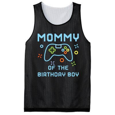 Mommy of the Birthday Matching Video Gamer Birthday Mesh Reversible Basketball Jersey Tank