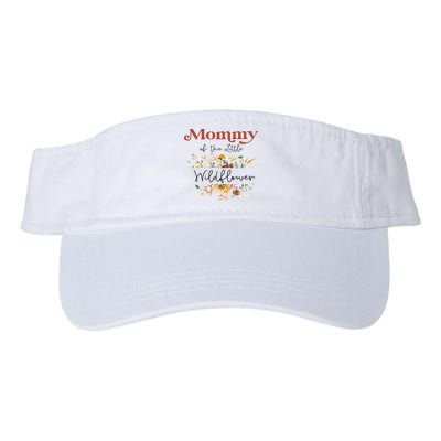 Mommy Of The Little Wildflower Birthday Party Baby Shower Visor
