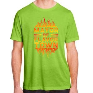 Mayor Of The Flavor Town Adult ChromaSoft Performance T-Shirt