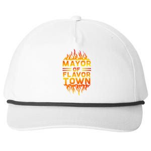 Mayor Of The Flavor Town Snapback Five-Panel Rope Hat